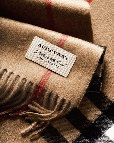 burberry london 100 cashmere made in scotland|burberry check cashmere scarf sale.